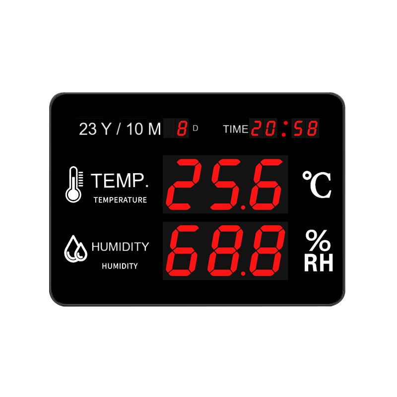 AS208A Wall-Mounted Temperature and Humidity Display
